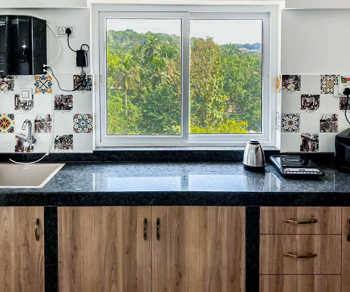 Premium 1bhk Apartment With Pool in Candolim Goa