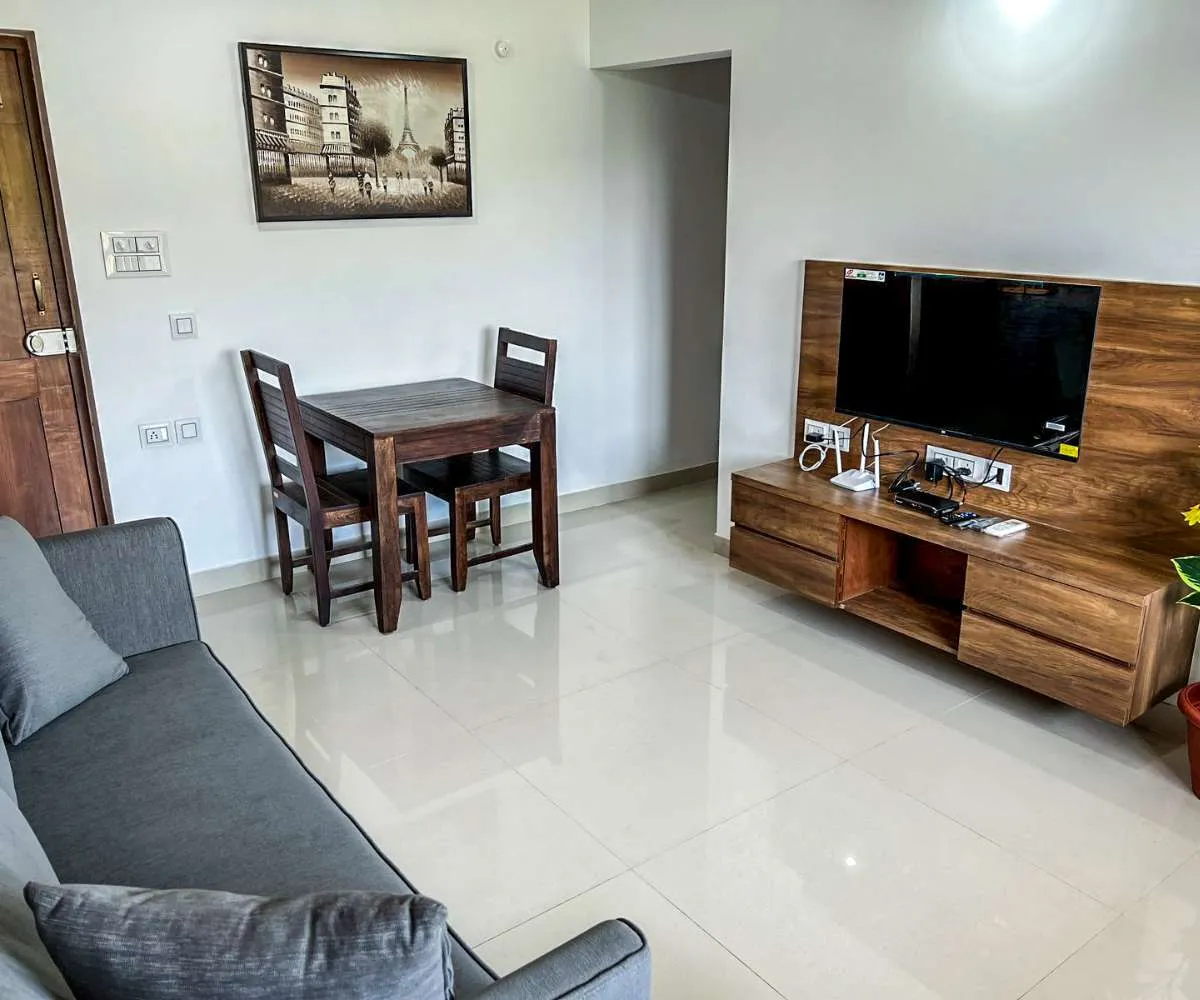 Premium 1bhk Apartment With Pool in Candolim Goa